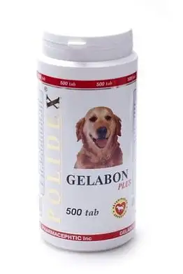 Polidex gelabon plus мультивитаминный комплекс для собак профилактика и лечение заболеваний опорно-двигательного аппарата