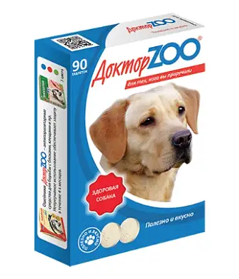 ДОКТОР ZOO Кормовая добавка для собак с морскими водорослями